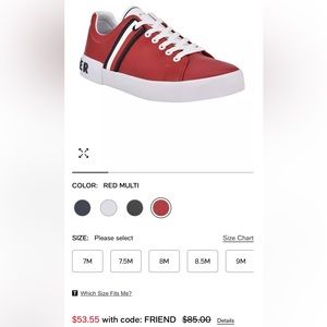 Men's Ramus Stripe Lace-Up Sneakers